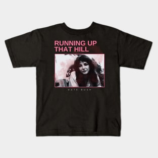 running up that hill - vintage minimalism Kids T-Shirt